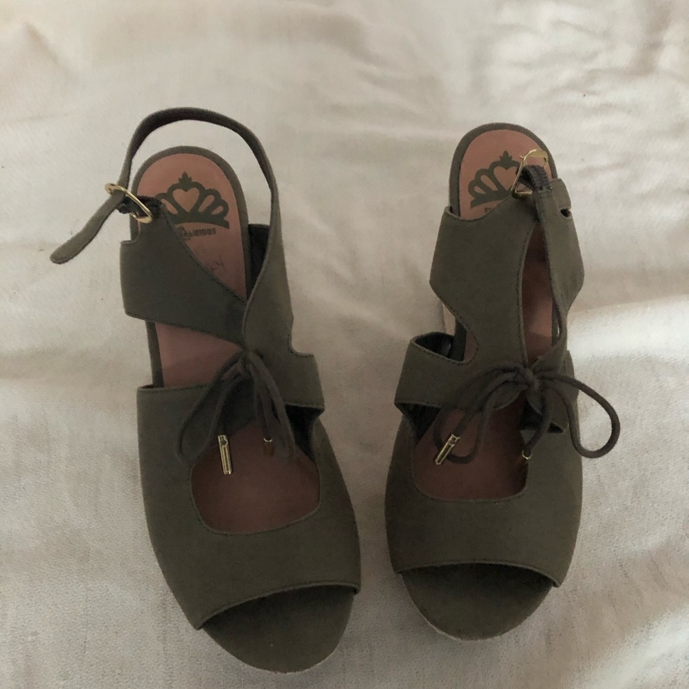 Fergalicious wedge shoes